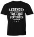 Legenden werden im Monat geboren Herren T-Shirt Geburtstag Birthday Legends are born Moonworks®preview