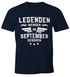 Legenden werden im Monat geboren Herren T-Shirt Geburtstag Birthday Legends are born Moonworks®preview