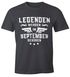 Legenden werden im Monat geboren Herren T-Shirt Geburtstag Birthday Legends are born Moonworks®preview