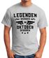 Legenden werden im Monat geboren Herren T-Shirt Geburtstag Birthday Legends are born Moonworks®preview