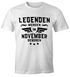 Legenden werden im Monat geboren Herren T-Shirt Geburtstag Birthday Legends are born Moonworks®preview