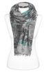 leichter Damen-Schal mit Batik, Tuch Halstuch Vintage, Trend Schal Monument Print Autiga®preview