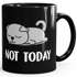 Lustige Kaffee-Tasse Not Today Chillen Relaxen Moonworks®preview
