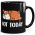 Lustige Kaffee-Tasse Not Today Chillen Relaxen Moonworks®preview