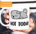 Lustige Kaffee-Tasse Not Today Chillen Relaxen Moonworks®preview