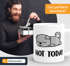 Lustige Kaffee-Tasse Not Today Chillen Relaxen Moonworks®preview