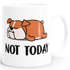 Lustige Kaffee-Tasse Not Today Chillen Relaxen Moonworks®preview