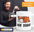 Lustige Kaffee-Tasse Not Today Chillen Relaxen Moonworks®preview