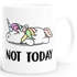 Lustige Kaffee-Tasse Not Today Chillen Relaxen Moonworks®preview