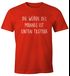 Lustiges Herren T-Shirt mit Spruch Die Würde des Mannes ist unten tastbar Fun-Shirt Moonworks®preview