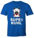 Lustiges Herren T-Shirt Tier-Motiv Super Kuhl Kuh Fun-Shirt Moonworks®preview