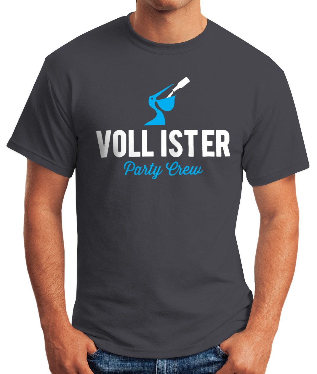 Vollister Lustiger Trink Spruch Bier Turnbeutel Moonworks®