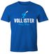 Lustiges Herren T-Shirt Vollister Bier Fun-Shirt Moonworks®preview