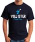 Lustiges Herren T-Shirt Vollister Bier Fun-Shirt Moonworks®preview