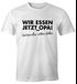 Lustiges Herren T-Shirt Wir essen jetzt Opa, Satzzeichen retten leben Moonworks®preview