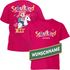 Mädchen T-Shirt Schulanfang 2025 mit Namen und Zahl Einhorn Schulkind 2024 personalisiert Wunschname SpecialMe®preview