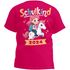 Mädchen T-Shirt Schulanfang 2025 mit Namen und Zahl Einhorn Schulkind 2024 personalisiert Wunschname SpecialMe®preview