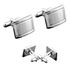 Manschettenknöpfe Edelstahl Manschettenknopf Herren Hochzeit Anzug Elegant Cufflinks Manschettepreview