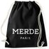 Merde Paris Turnbeutel von Moonworks®preview