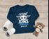 Moonworks® Baby Langarmshirt personalisiert mit Name und Alter Geburtstagsshirt Baby- Geschenk Jungepreview