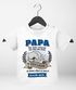 Moonworks® Baby T-Shirt Papa Ich habe versucht das beste Geschenk  zu finden Vatertag Spruch lustig Babyshirt Jungen Mädchen Shirtpreview