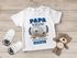 Moonworks® Baby T-Shirt Papa Ich habe versucht das beste Geschenk  zu finden Vatertag Spruch lustig Babyshirt Jungen Mädchen Shirtpreview