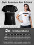 Moonworks® Damen Deutschland Fan-Shirt T-Shirt Fußball WM EM Fan-Trikot Weltmeisterschaft Weltmeisterschaftpreview