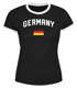 Moonworks® Damen Deutschland Fan-Shirt T-Shirt Fußball WM EM Retro Fan-Trikot Weltmeisterschaft Weltmeisterschaftpreview