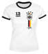 Moonworks® Damen Fan-Shirt Fußball Retro Deutschland Germany Weltmeisterschaft Fan-Trikot Style 2026 WMpreview
