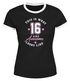 Moonworks® Damen T-Shirt Geburtstag This is what 16 and awesome looks like Sechzehn Geschenk Trikot Retropreview