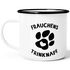 Moonworks Emaille Tasse Becher Frauchens Trinknapf Kaffeetasse Hunde Fanpreview