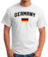 Moonworks® Herren Deutschland Fan-Shirt T-Shirt Fußball WM EM Fan-Trikot Weltmeisterschaft Europameisterschaftpreview