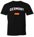 Moonworks® Herren Deutschland Fan-Shirt T-Shirt Fußball WM EM Fan-Trikot Weltmeisterschaft Europameisterschaftpreview