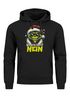 Moonworks® Hoodie Herren Anti Weihnachten Nein Grinch Spruch Lustig Weihnachtsmuffel Kapuzen-Pullover Moonworks®preview