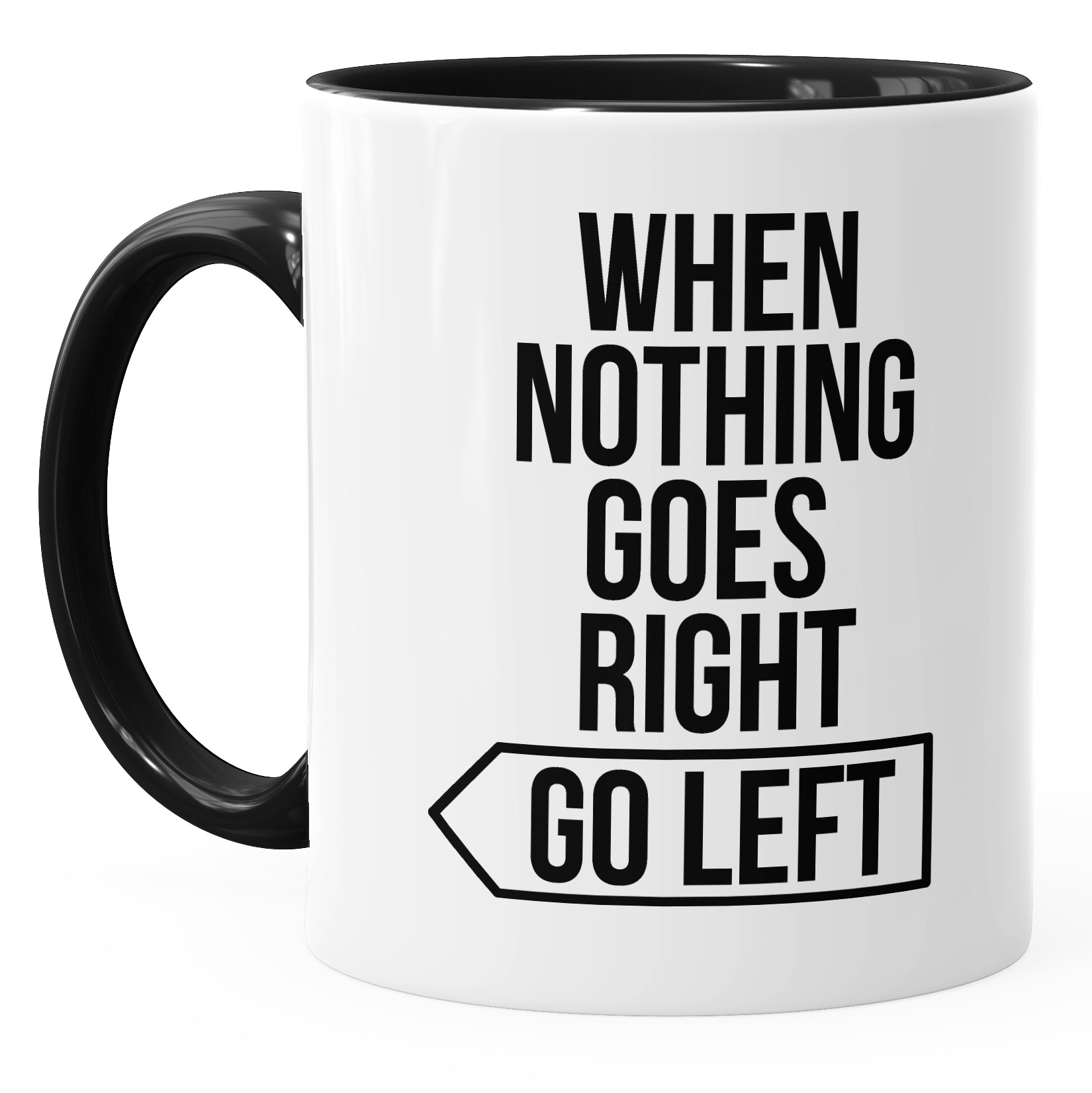 Motivations-Tasse 'Wir Starten Motiviert In Die Woche' - 350 Ml Mit QR-Code Überraschung
