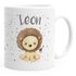 Namenstasse Kinder personalisierte Kaffee-Tasse mit Namen Löwe persönliche Geschenke SpecialMe®preview