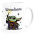 Namenstasse personalisierte Kaffee-Tasse mit Namen Baby-Yoda persönliche Geschenke Weihnachten MoonWorks®preview