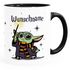 Namenstasse personalisierte Kaffee-Tasse mit Namen Baby-Yoda persönliche Geschenke Weihnachten MoonWorks®preview