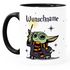 Namenstasse personalisierte Kaffee-Tasse mit Namen Baby-Yoda persönliche Geschenke Weihnachten MoonWorks®preview