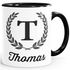 Namenstasse personalisierte Kaffee-Tasse mit Namen Buchstabe persönliche Geschenke für Männer Bürotasse SpecialMe®preview