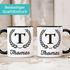 Namenstasse personalisierte Kaffee-Tasse mit Namen Buchstabe persönliche Geschenke für Männer Bürotasse SpecialMe®preview
