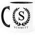 Namenstasse personalisierte Kaffee-Tasse mit Namen und Initiale Monogramm persönliche Geschenke SpecialMe®preview