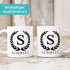 Namenstasse personalisierte Kaffee-Tasse mit Namen und Initiale Monogramm persönliche Geschenke SpecialMe®preview