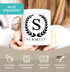 Namenstasse personalisierte Kaffee-Tasse mit Namen und Initiale Monogramm persönliche Geschenke SpecialMe®preview