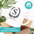 Namenstasse personalisierte Kaffee-Tasse mit Namen und Initiale Monogramm persönliche Geschenke SpecialMe®preview