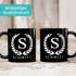 Namenstasse personalisierte Kaffee-Tasse mit Namen und Initiale Monogramm persönliche Geschenke SpecialMe®preview