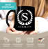 Namenstasse personalisierte Kaffee-Tasse mit Namen und Initiale Monogramm persönliche Geschenke SpecialMe®preview