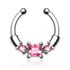 Nasenpiercing Nasenring Fake Piercing Septum Helix Kugeln Zirkonia Kristalle Strasspreview