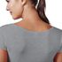 Neverless® Basic T-Shirt Damen Slim Fit Baumwolle einfarbig Weiter Rundhals Ausschnittpreview