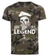 Neverless® Cooles Herren T-Shirt Totenkopf Skull Legend Camouflage Camo-Shirt Tarnmusterpreview